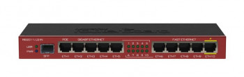 Router 5x RJ45 100Mb/s, 5x RJ45 1000Mb/s, 1x SFP RB2011ILS-IN MIKROTIK